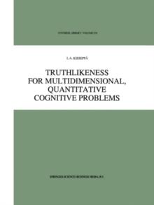 Truthlikeness for Multidimensional, Quantitative Cognitive Problems