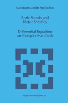 Differential Equations on Complex Manifolds