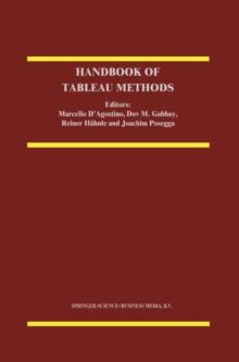 Handbook of Tableau Methods