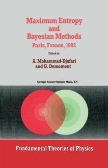 Maximum Entropy and Bayesian Methods