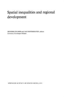 Spatial inequalities and regional development