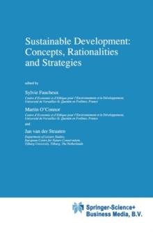 Sustainable Development: Concepts, Rationalities and Strategies