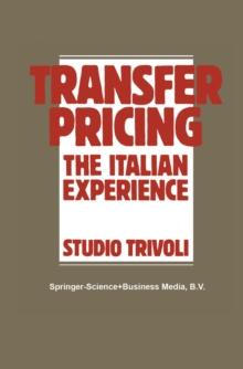 Transfer Pricing : The Italian Experience