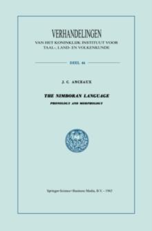 The Nimboran Language : Phonology and Morphology