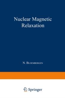 Nuclear Magnetic Relaxation