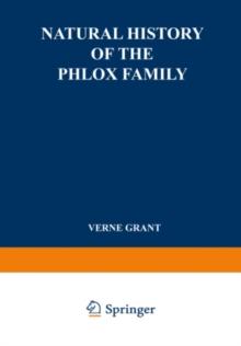 Natural History of the Phlox Family : Systematic Botany