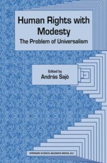 Human Rights with Modesty: The Problem of Universalism