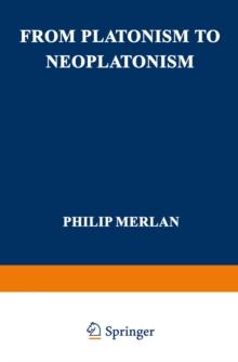 From Platonism to Neoplatonism