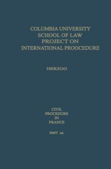 Civil Procedure in France