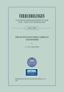 The Dutch East India Company and Mysore, 1762-1790