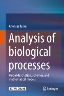 Analysis of biological processes : Verbal description, schemes, and mathematical models