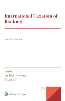 International Taxation of Banking