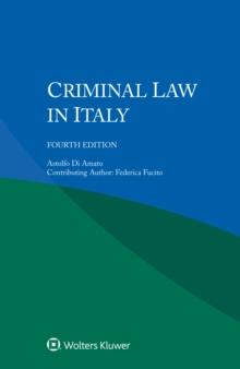 Criminal Law in Italy