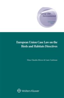 European Union Case Law on the Birds and Habitats Directives