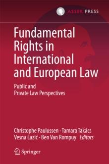 Fundamental Rights in International and European Law : Public and Private Law Perspectives