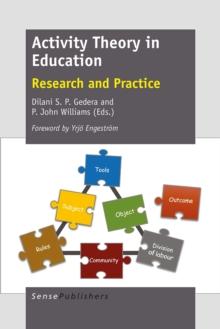 Activity Theory in Education : Research and Practice