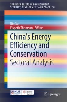 China's Energy Efficiency and Conservation : Sectoral Analysis