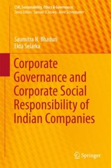 Corporate Governance and Corporate Social Responsibility of Indian Companies