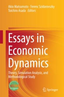 Essays in Economic Dynamics : Theory, Simulation Analysis, and Methodological Study