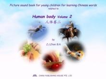 Picture sound book for young children for learning Chinese words related to Human body  Volume 2