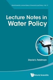 Lecture Notes In Water Policy