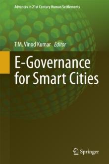 E-Governance for Smart Cities