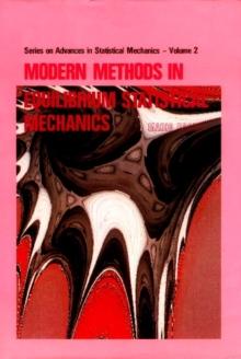 Modern Methods In Equilibrium Statistical Mechanics