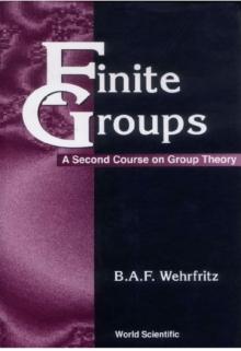 Finite Groups: A Second Course On Group Theory