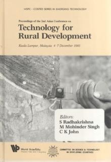 Technology For Rural Development - Proceedings Of The Second Asian Conference On Technology For Rural Development