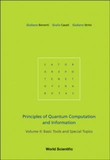 Principles Of Quantum Computation And Information - Volume Ii: Basic Tools And Special Topics