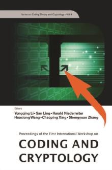 Coding And Cryptology - Proceedings Of The First International Workshop