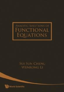 Analytic Solutions Of Functional Equations