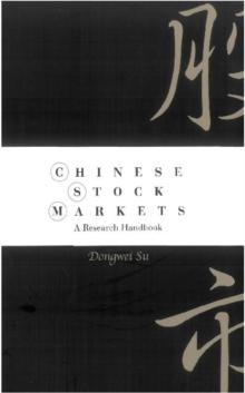 Chinese Stock Markets: A Research Handbook