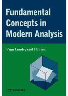 Fundamental Concepts In Modern Analysis