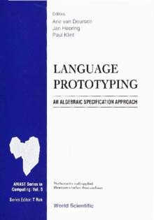 Language Prototyping: An Algebraic Specification Approach