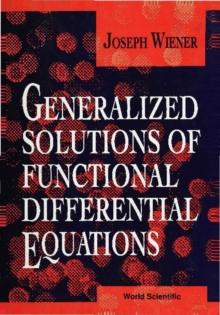 Generalized Solutions Of Functional Differential Equations