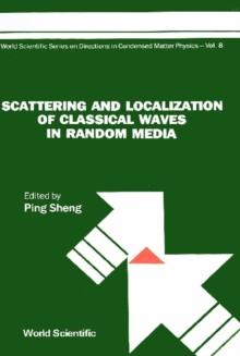 Scattering And Localization Of Classical Waves In Random Media