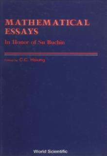 Mathematical Essays: In Honor Of Su Buchin