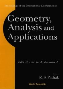 Geometry, Analysis & Applications, Procs Of The Intl Conf