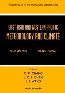 East Asia And Western Pacific Meteorology And Climate - Proceedings Of The 3rd Conference