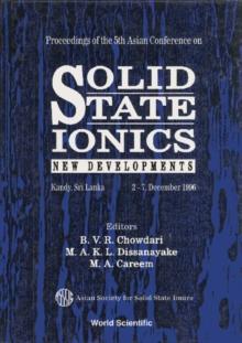 Solid State Ionics: New Developments - Proceedings Of The 5th Asian Conf