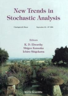 New Trends In Stochastic Analysis: Proceedings Of The Tanaguchi International Symposium