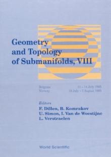 Geometry And Topology Of Submanifolds Viii