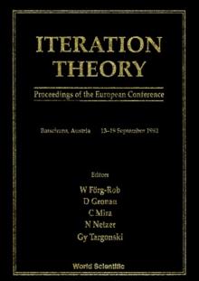 Iteration Theory - Proceedings Of The European Conference