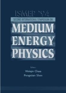 International Symposium On Medium Energy Physics - Ismep '94