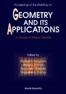 Geometry And Its Applications - Proceedings Of The Workshop In Honor Of Morio Obata