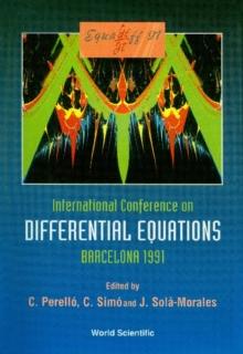 Equadiff-91 - International Conference On Differential Equations (In 2 Volumes)