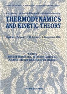 Thermodynamics And Kinetic Theory - Proceedings Of The 5th Bilateral Polish-italian Meeting