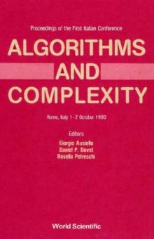 Algorithms And Complexity - Proceedings Of The First Italian Conference