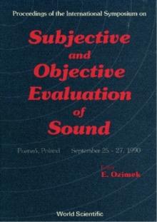 Subjective And Objective Evaluation Of Sound - International Symposium